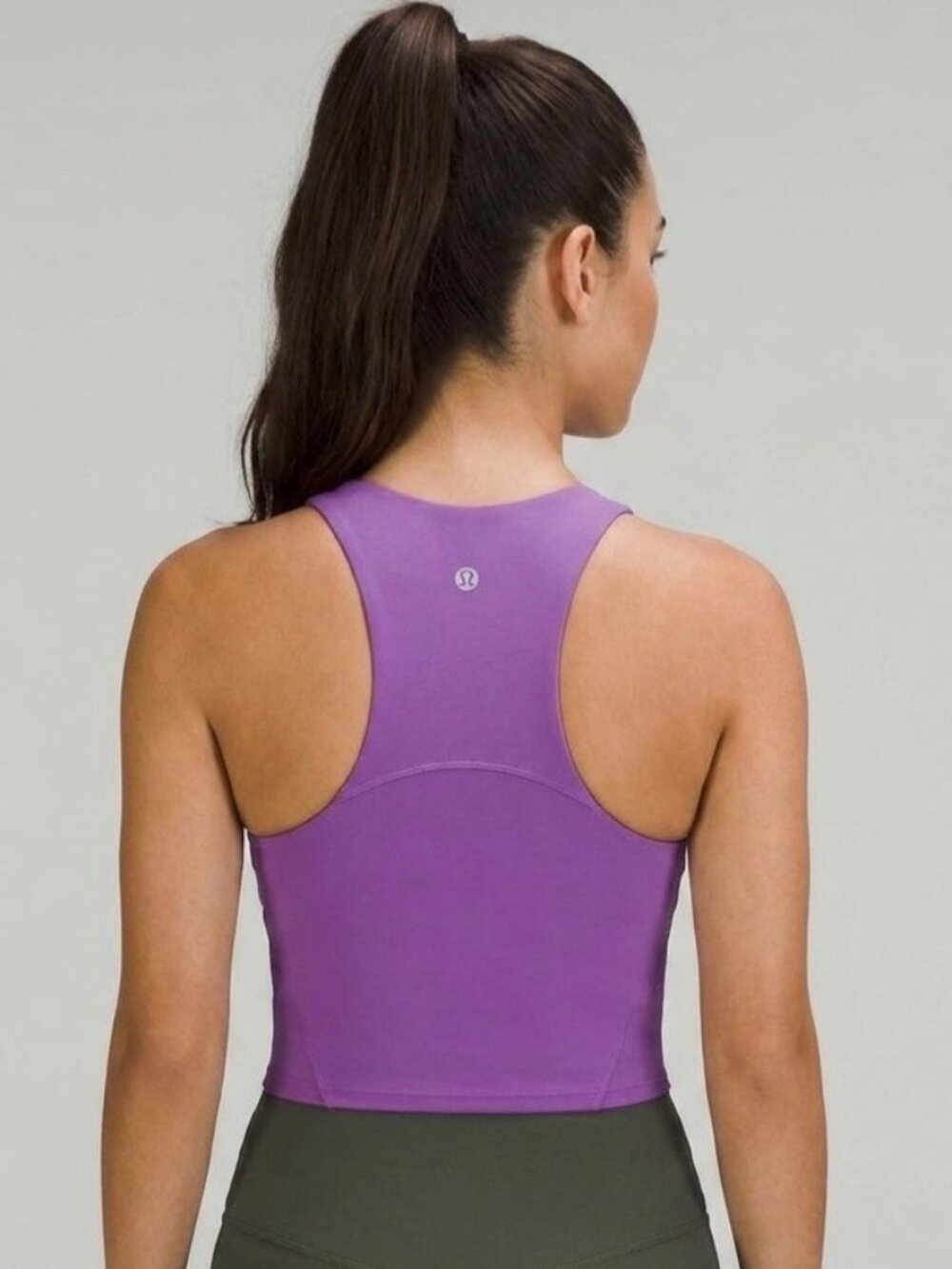 Like New Lululemon Invigorate Training Tank Top Moonlit Magenta Crop O